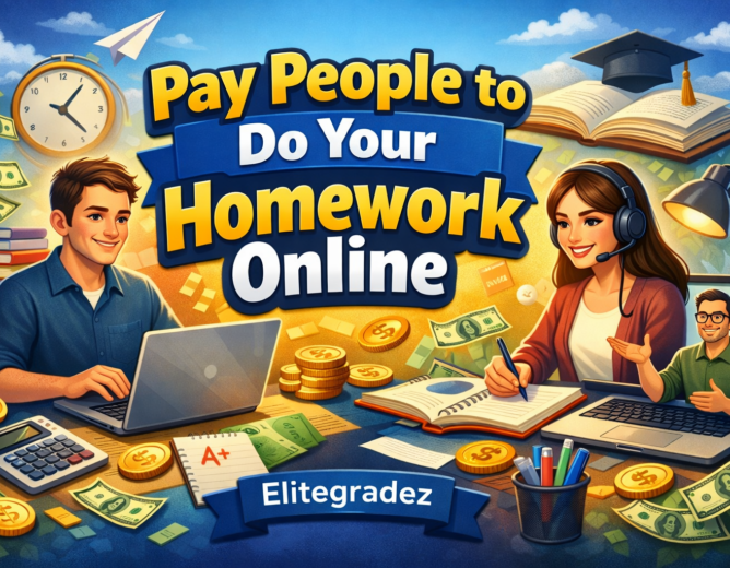 Pay People to Do Your Homework Online: A Smart Academic Support Solution for Busy Students