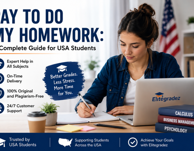 Pay to Do My Homework: Understanding Academic Support Options for USA Students