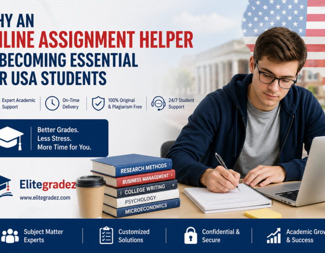 Why an Online Assignment Helper Is Becoming Essential for USA Students