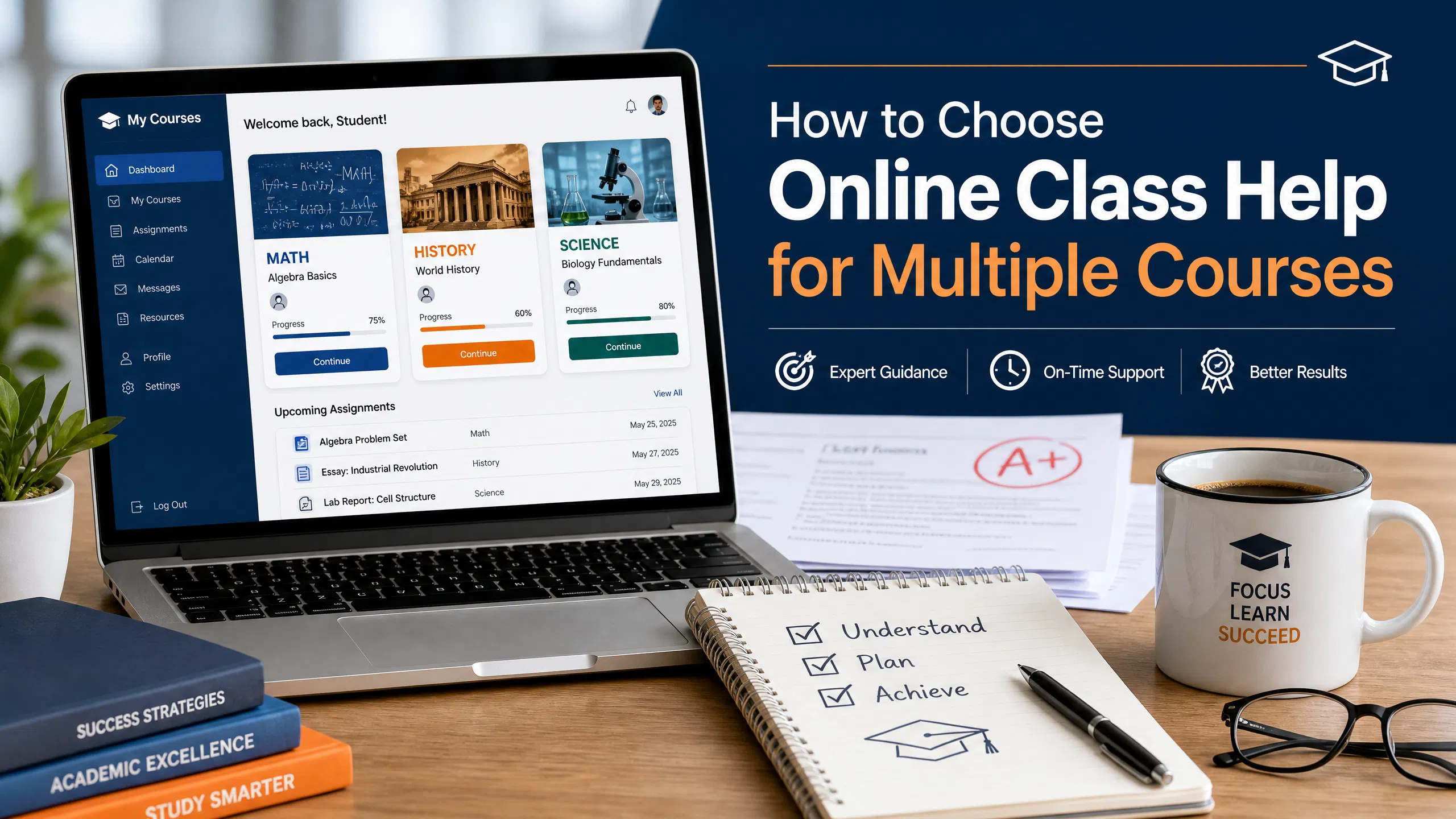 online class assistance services
